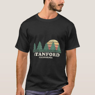 Stanford Ca Vintage Throwback Tee Retro 70s Design