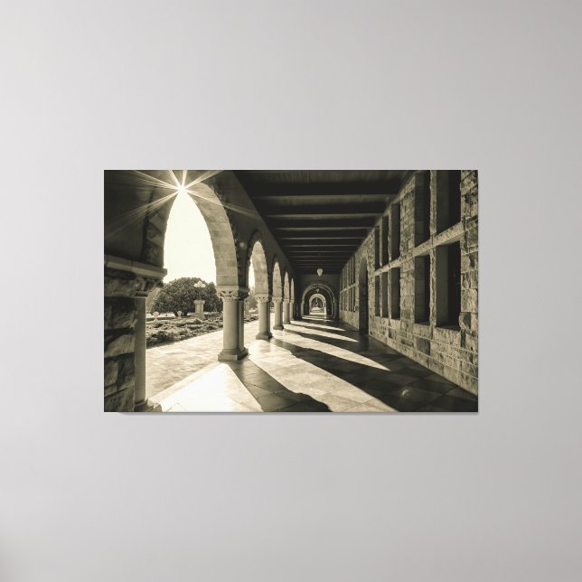 Stanford Hallway Canvas Print (Front)