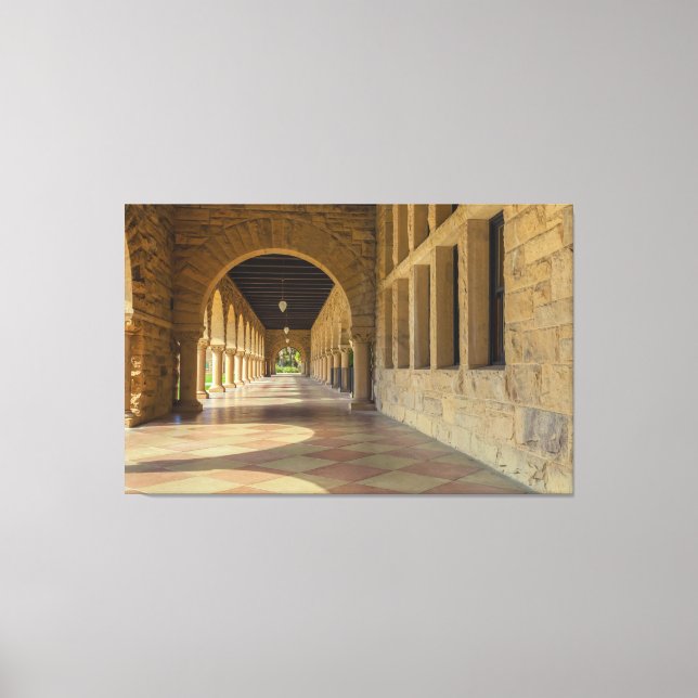 Stanford Hallway Canvas Print (Front)