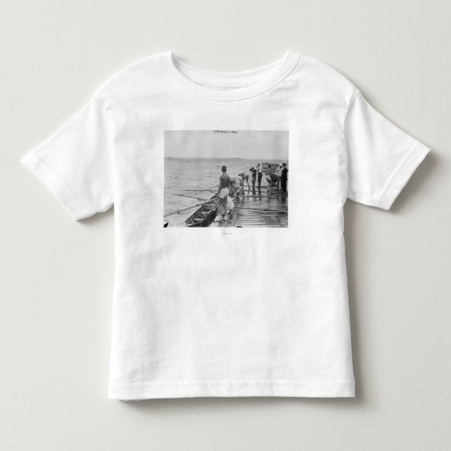 Stanford Rowing Crew Team Photograph Toddler T-Shirt (Front)