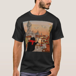 Stanis Painting Roman Roofs T-Shirt