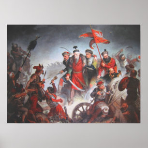 Stanisław Żółkiewski at Cecora Poster