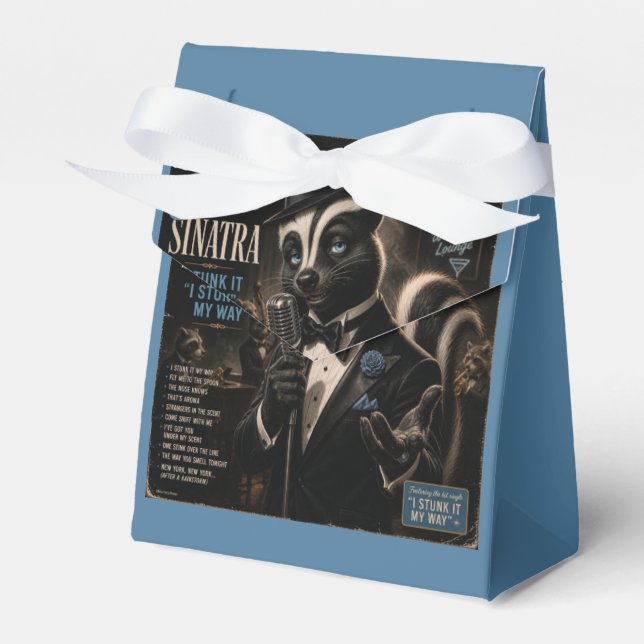 Stank Sinatra Album: a Parody Favour Box (Front Side)