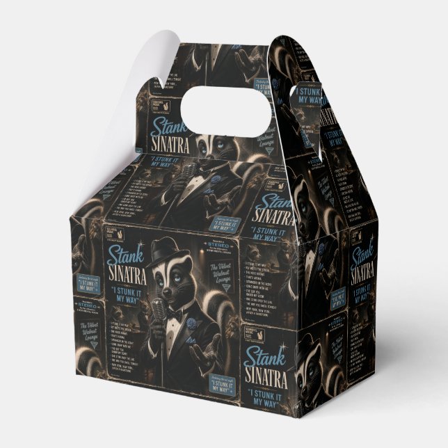 Stank Sinatra Album: a Parody Favour Box (Front Side)
