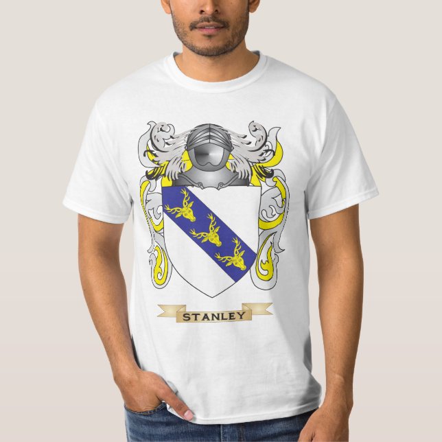 Stanley Coat of Arms (Family Crest) T-Shirt (Front)