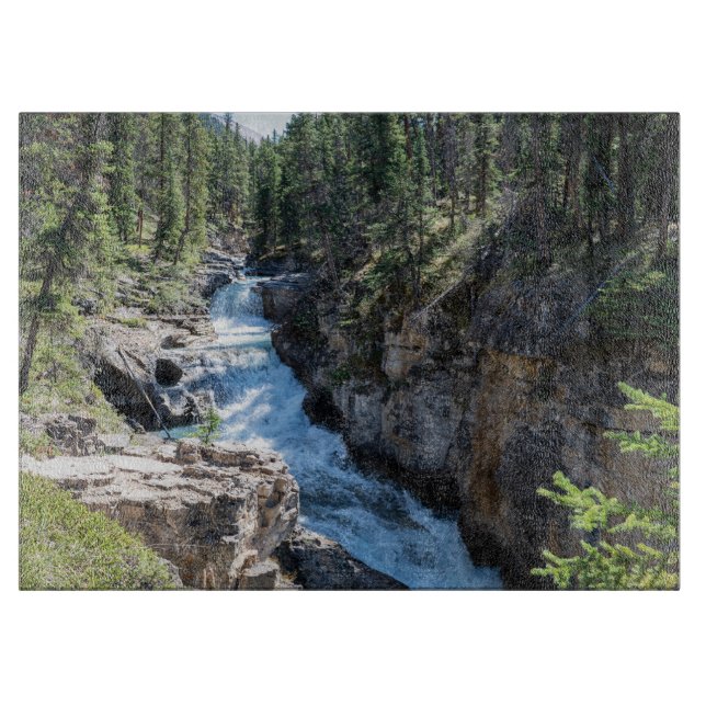 Stanley Falls, Canadian Natural Beauty, Waterfall Cutting Board (Front)