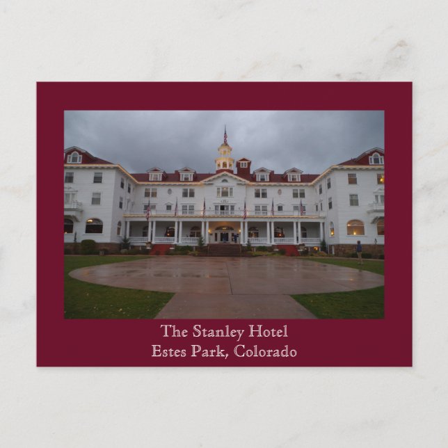Stanley Hotel postcard (Front)