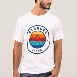 Stanley Idaho Skiing Snowboarding Family Ski Trip T-Shirt