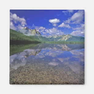 Stanley Lake in the Sawtooth Mountains of Idaho Magnet