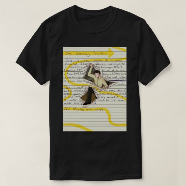 Stanley parable, the stanley parable, stanley para T-Shirt (Design Front)