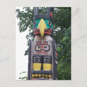 Stanley Park Totem Postcard