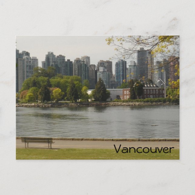 Stanley Park, Vancouver, BC Postcard (Front)