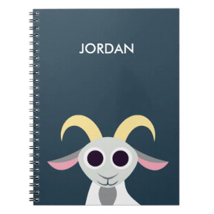 Stanley the Goat Spiral Notebook