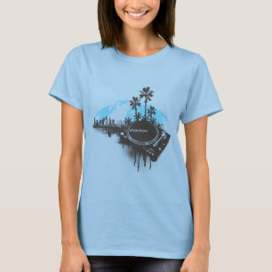 Stanton Miami - DJ Turntable Music Disc Jockey T-Shirt