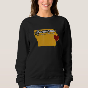 STANWOOD IOWA IA USA  Cute Souvenir Merch  US City Sweatshirt