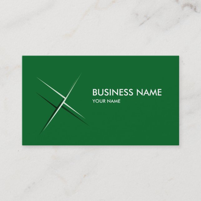 STAR1 BUSINESS CARD GREEN (Front)
