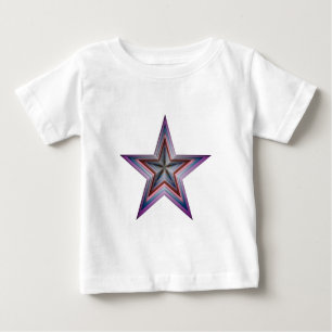 star abstract geometric art baby T-Shirt