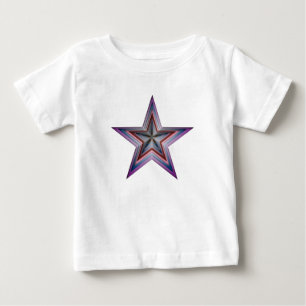 star abstract geometric art baby T-Shirt