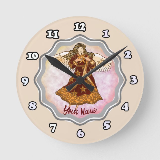 Star Angel  Clock (Front)