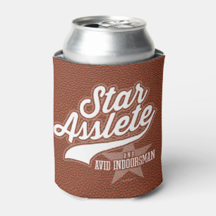 Star Asslete (Avid Indoorsman) Can Cooler