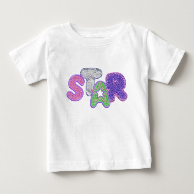 Star Baby Tee Shirt (Front)