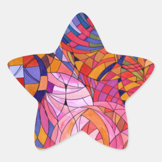 Star Basketballs Sticker
