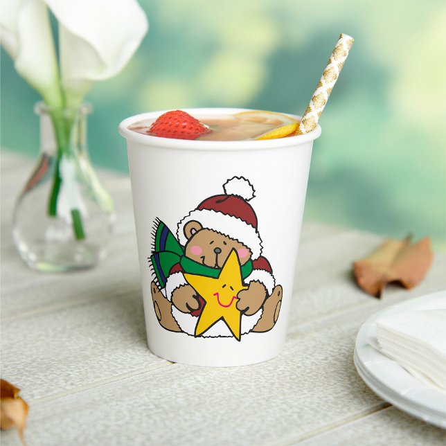 Star Bear Paper Cups (Creator Uploaded)