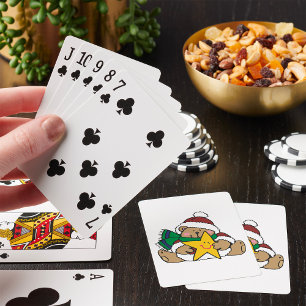 Star Bear Playing Cards