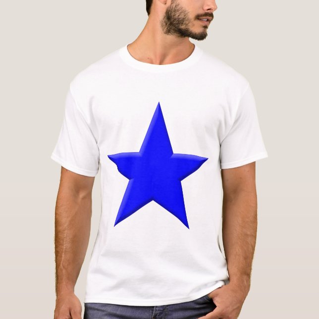 Star - Blue T-Shirt (Front)