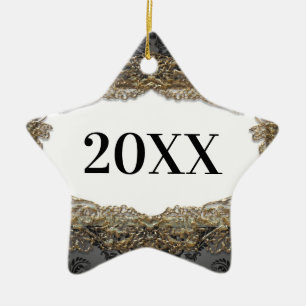 Star Bright First Christmas Ceramic Tree Decoration