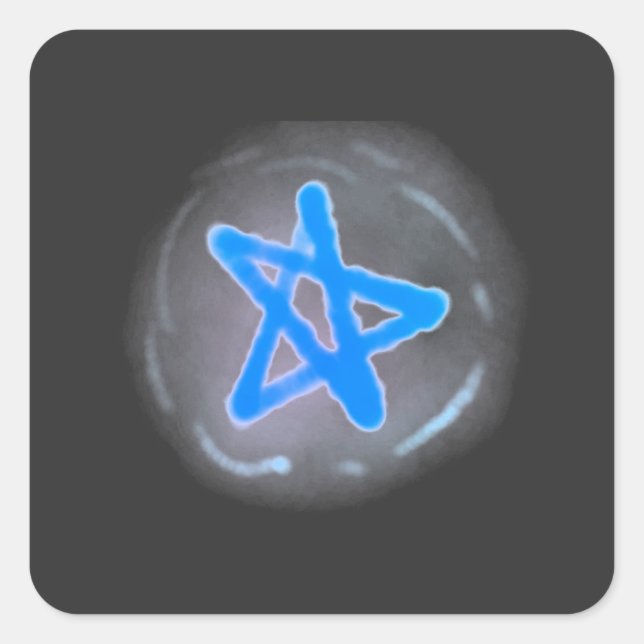 Star Bubble Sticker (Front)