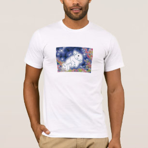 Star Bunny by Carrie Michael T-Shirt