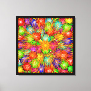 Star Burst Canvas Print