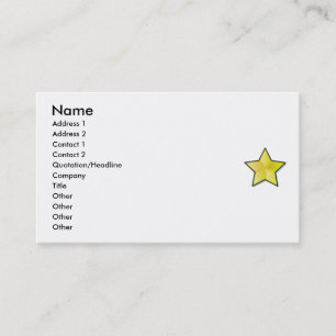 Star Business Card