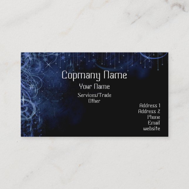 star business card (Front)