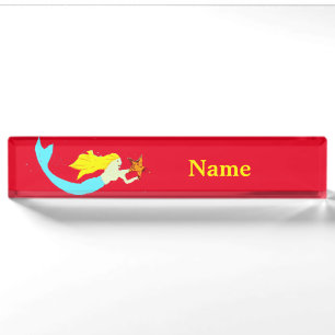 Star-carrying blonde mermaidsThunder_Cove Nameplate