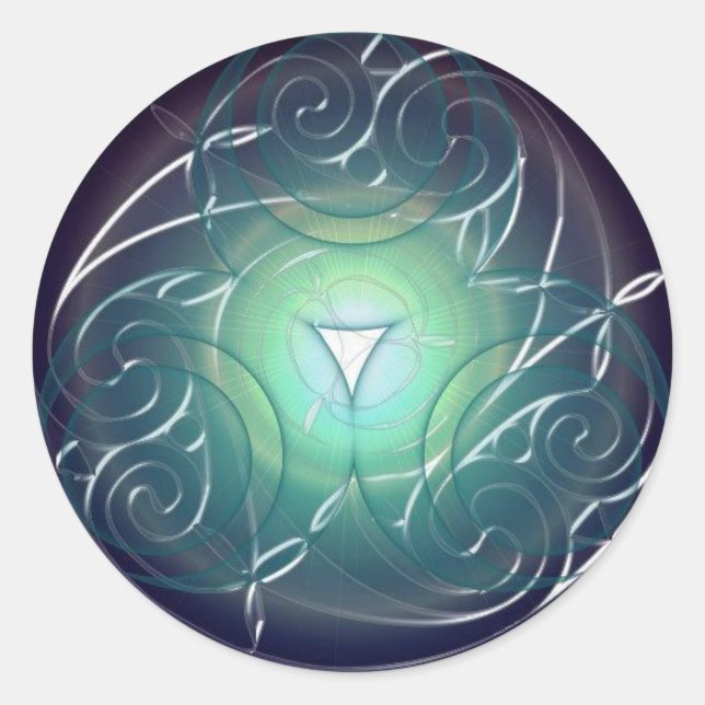 Star Catcher Classic Round Sticker (Front)