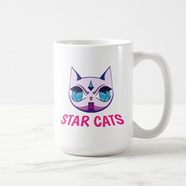 Star Cats Coffee Mug (Right)