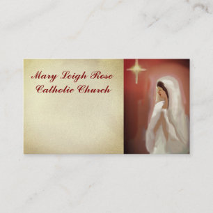 Star Christian Light Cross business card