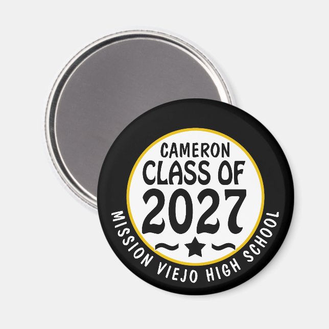 Star Class of 2027 Graduation Magnet (Front/Back)