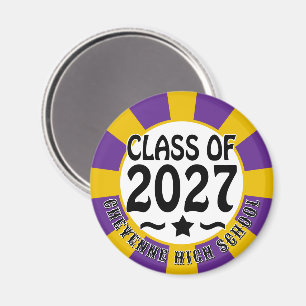 Star Class of 2027 Graduation Magnet