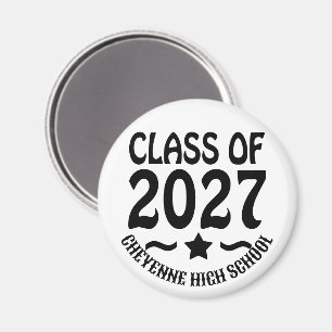 Star Class of 2027 Graduation Magnet