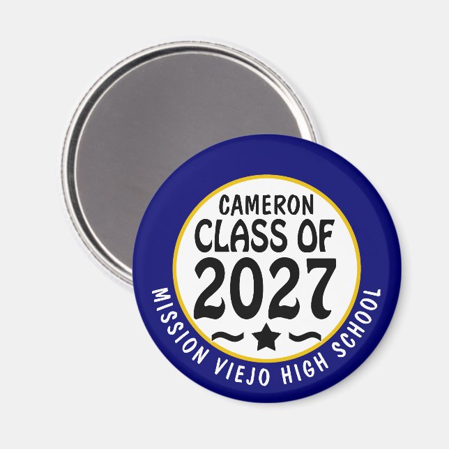 Star Class of 2027 Graduation Magnet (Front/Back)