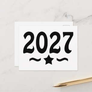 Star Class of 2027 Graduation Postcard