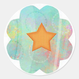 Star Classic Round Sticker