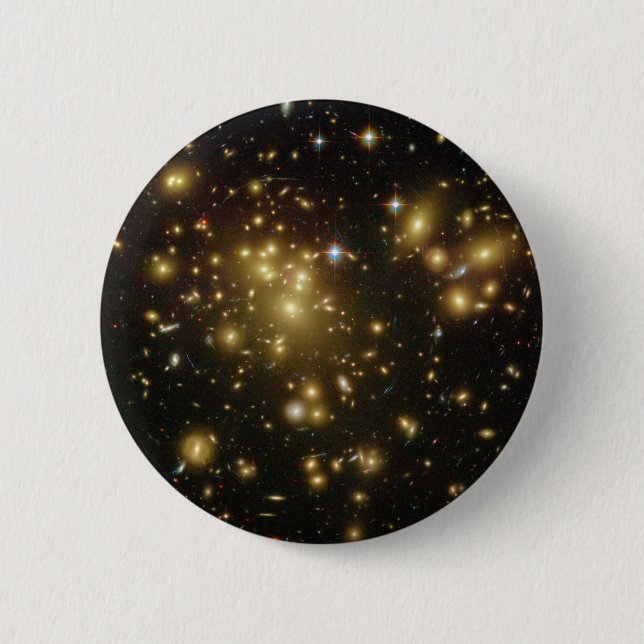 Star Cluster 2 6 Cm Round Badge (Front)