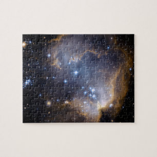 Star Cluster N90 Hubble Space Jigsaw Puzzle