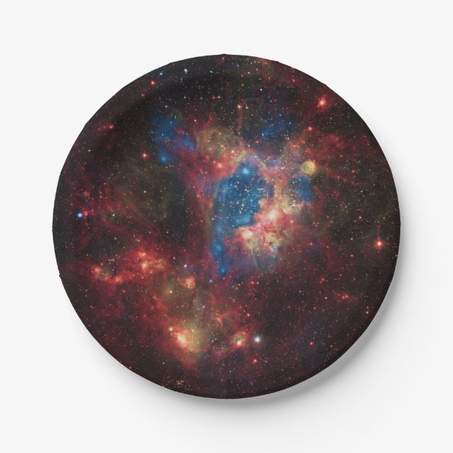 Star Cluster NGC 1929 Paper Plate (Front)