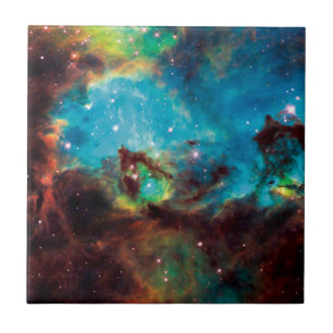 Star Cluster NGC 2074 Tarantula Nebula Space Photo Tile