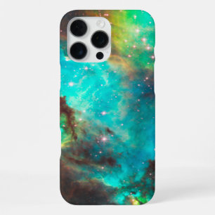 Star Cluster NGC 2074 Turquoise Space Photo iPhone 16 Pro Max Case